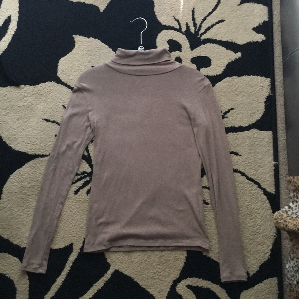 🤎🧶 Forever 21 Taupe Turtleneck Top | Size Small 🧶🤎